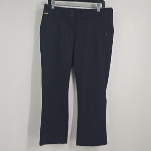 Lole Women's Navy Boot Cut Pants Size 10 25" Inseam